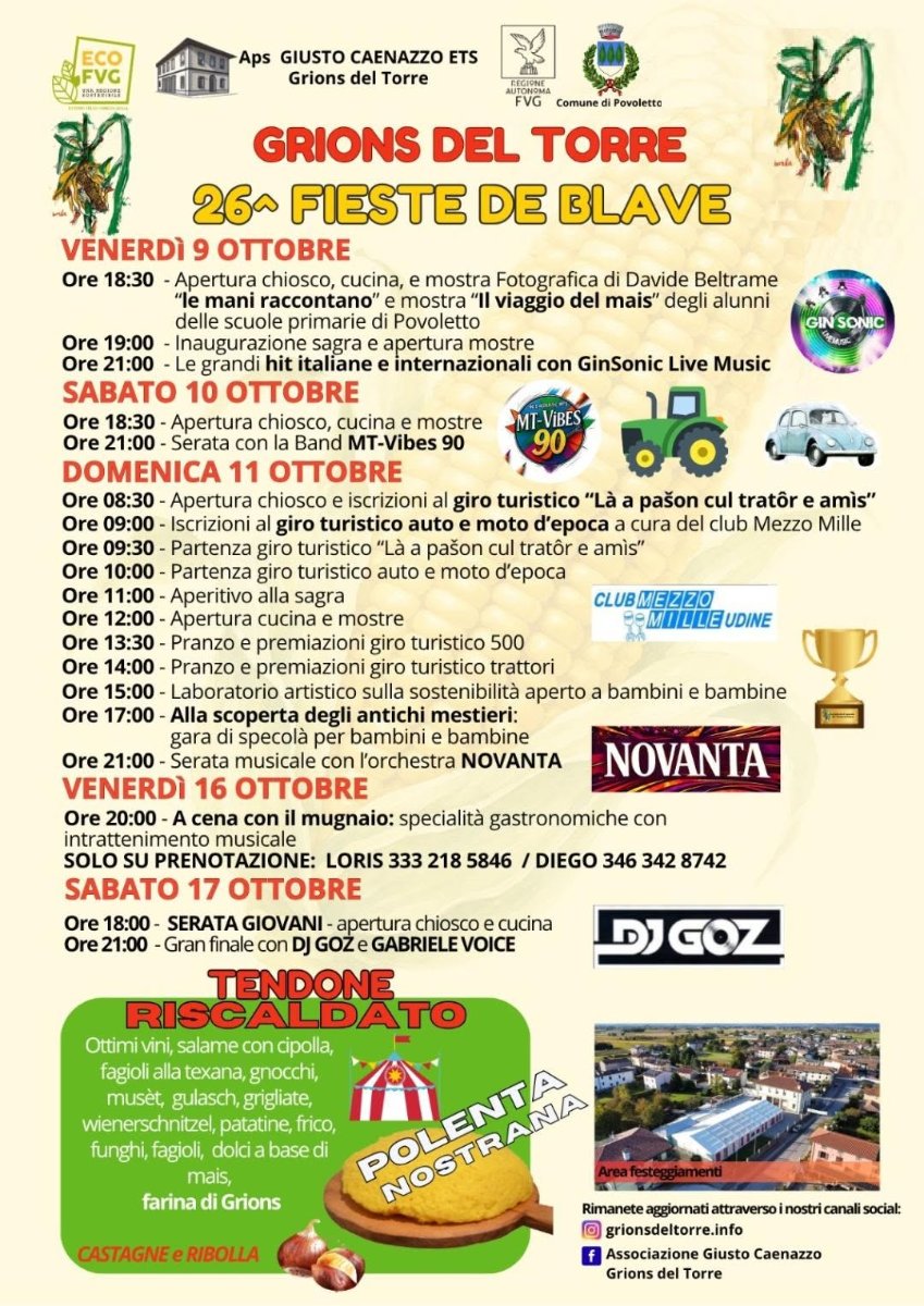 Locandina di 26^ Fieste de Blave