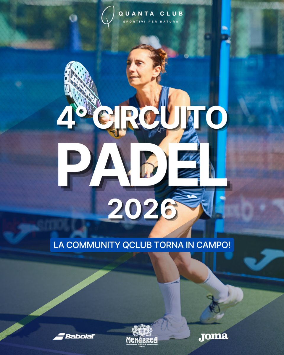 Locandina di 4° Circuito Padel Quanta Club
