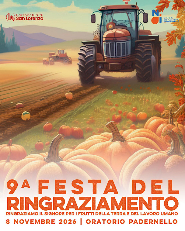 Locandina di 9ª Festa del Ringraziamento
