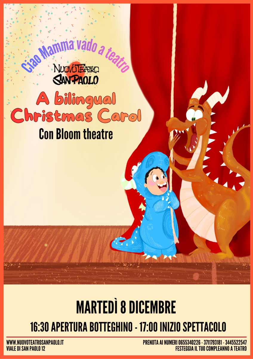 Locandina di a bilingual christmas carol