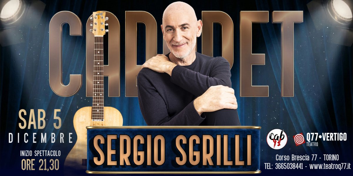 Locandina di A Ruota Libera di e con Sergio Sgrilli
