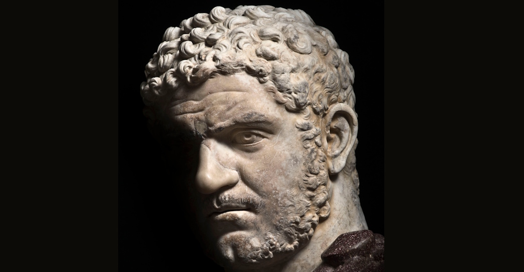 Locandina di aMICi - Volti del potere. Gli imperatori di Roma nei ritratti dei Musei Capitolini