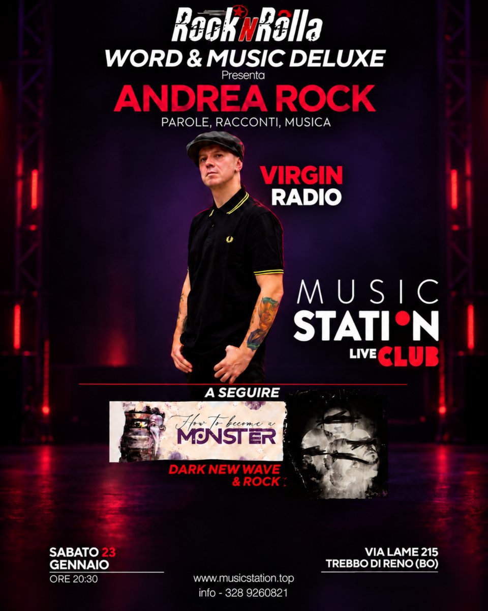 Locandina di Andrea Rock + How Become a Monster