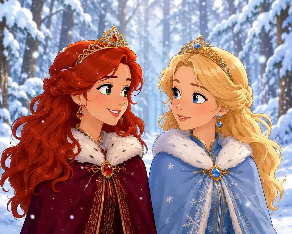Locandina di Anna e Elsa nel regno del ghiaccio