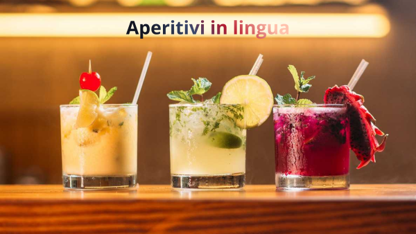 Locandina di Aperitivo in lingua