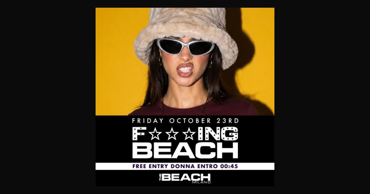 Locandina di APERITIVO - KANTABEACH & F***ING BEACH PARTY