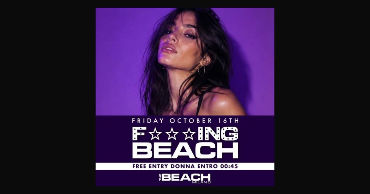 Locandina di APERITIVO - KANTABEACH & F***ING BEACH PARTY