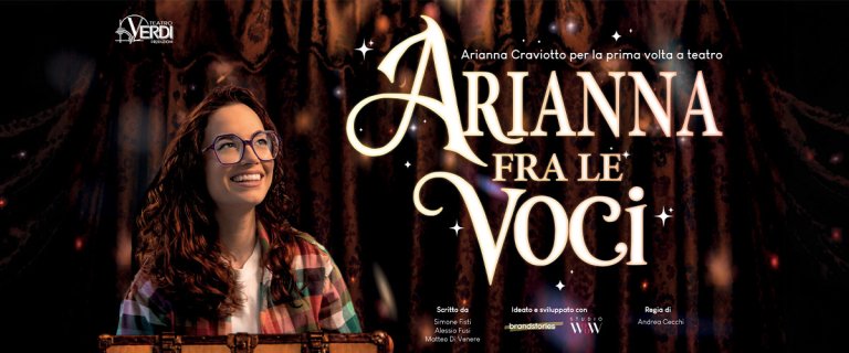 Locandina di Arianna fra le voci. Arianna Craviotto