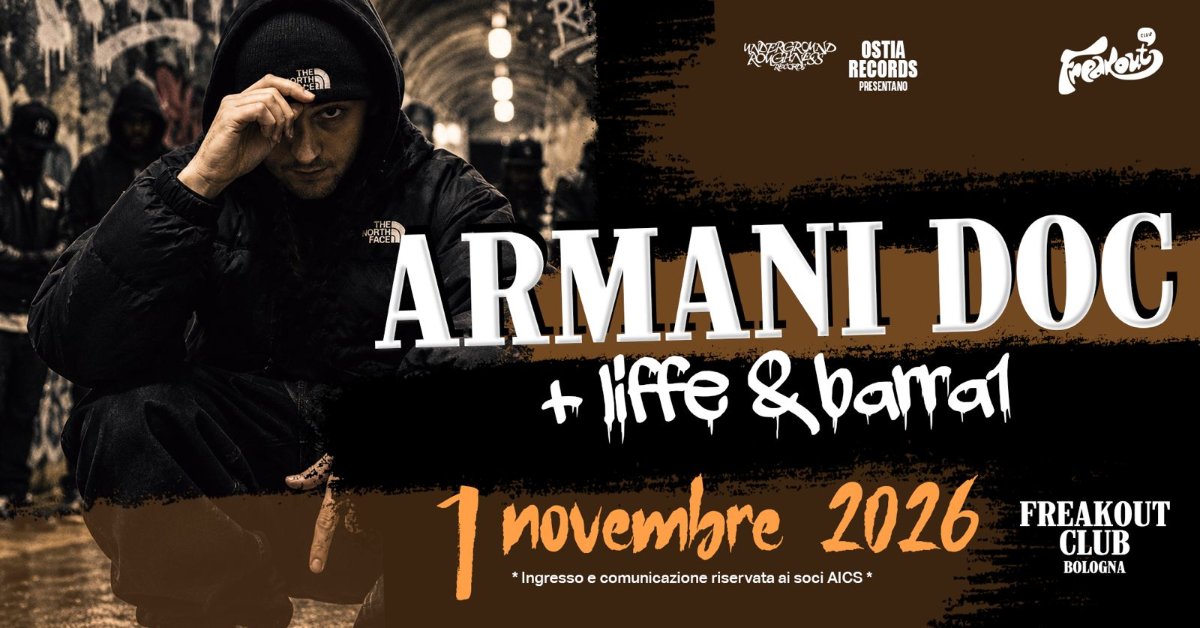 Locandina di Armani Doc / Liffe / Barra1