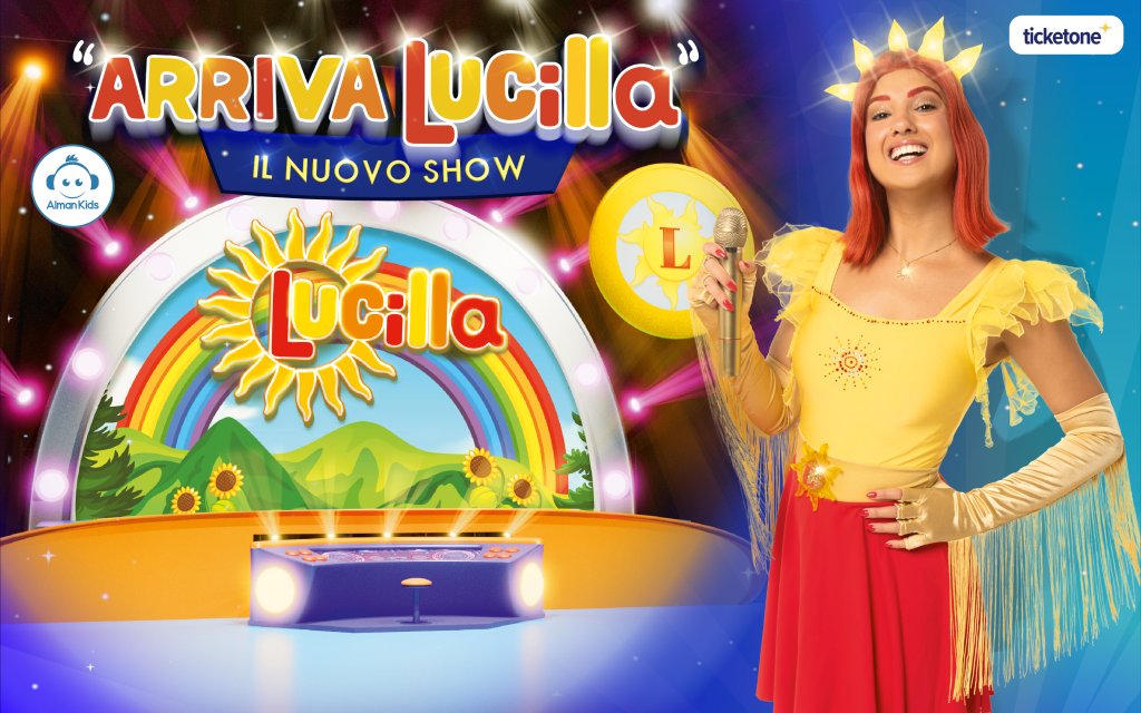 Locandina di Arriva Lucilla
