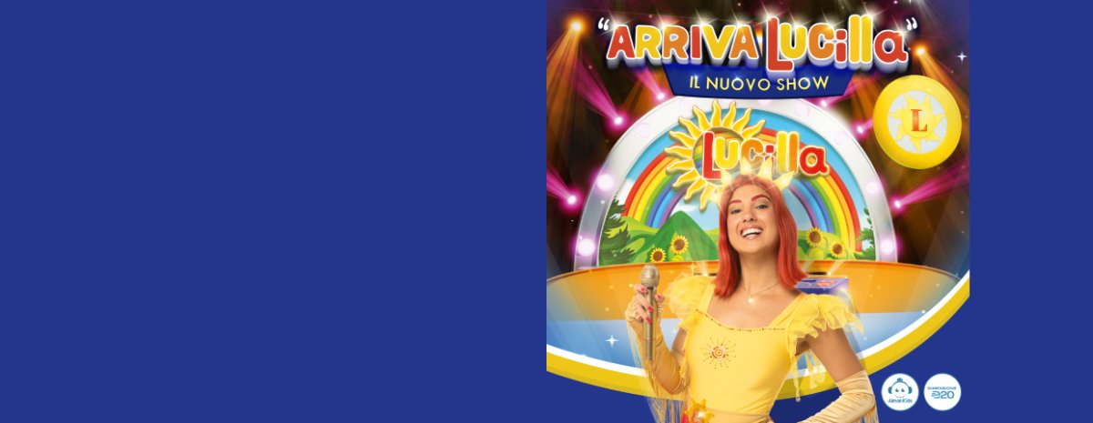 Locandina di Arriva Lucilla