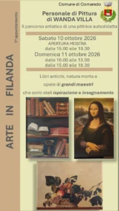 Locandina di Arte in Filanda - Personale di pittura di Wanda Villa