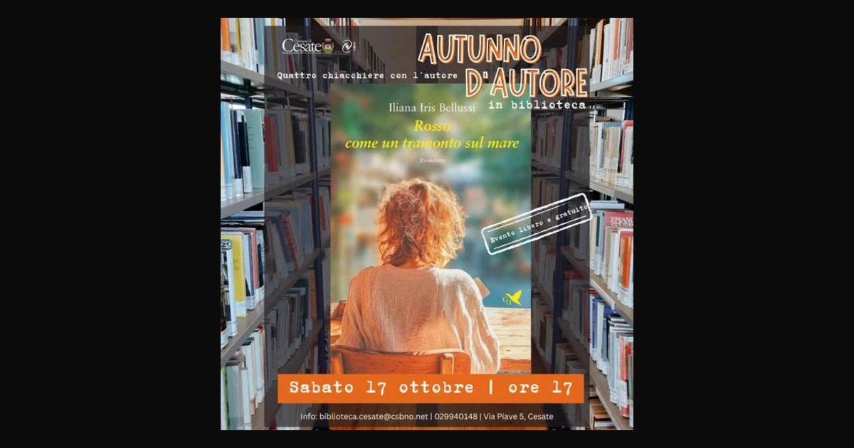 Locandina di AUTUNNO D’AUTORE IN BIBLIOTECA