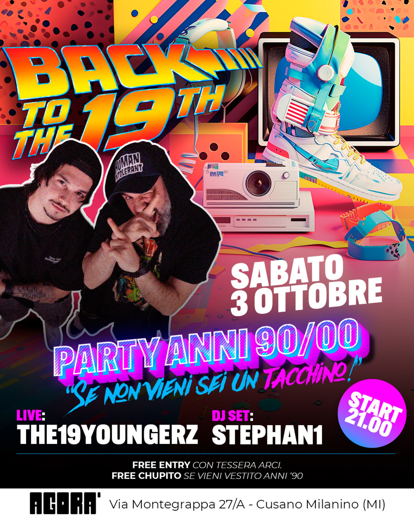 Locandina di BACK TO THE 19TH