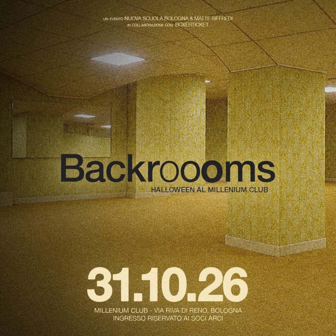 Locandina di Backroooms Halloween Party
