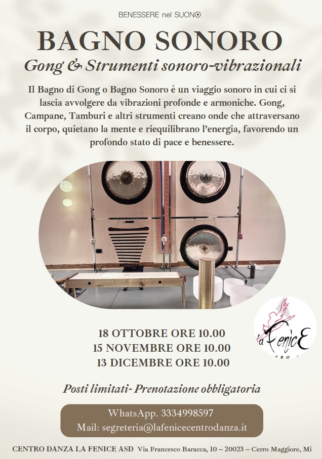 Locandina di Bagno sonoro – dicembre 2026