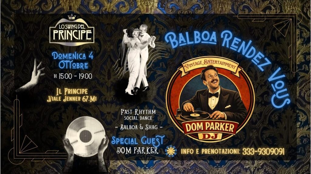 Locandina di Balboa Rendez Vous – Lo Swing del Principe