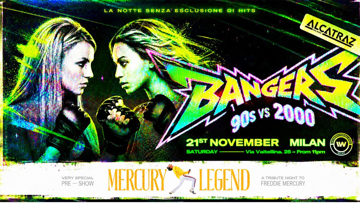 Locandina di BANGERS 90s VS 2000s PARTY