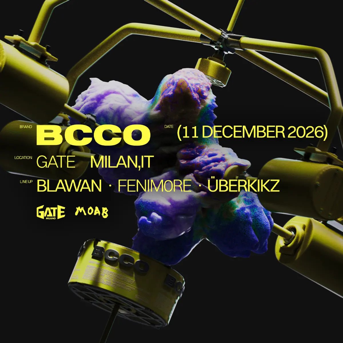 Locandina di BCCO: Blawan & Überkikz & FENIM0RE