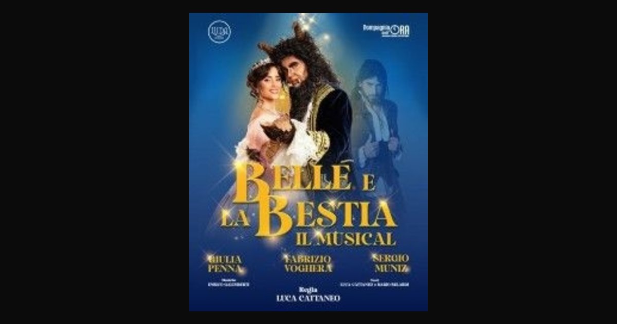 Locandina di Belle e la Bestia - Il musical