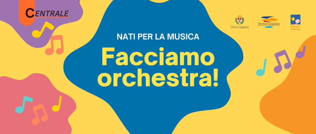 Locandina di BiblioKIDS 3-5 anni | Nati per la musica