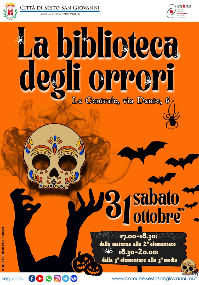 Locandina di Biblioteca degli orrori! È Halloween