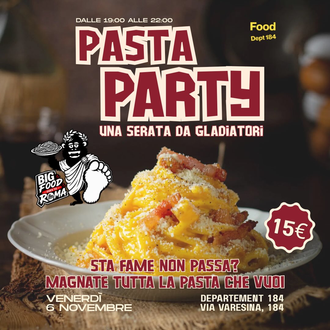 Locandina di Big Food Goes To Roma!