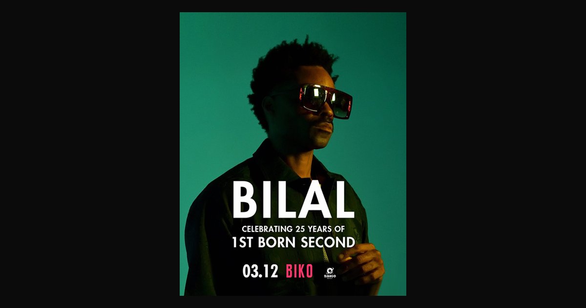 Locandina di BILAL – 25 Years of 1st Born Second