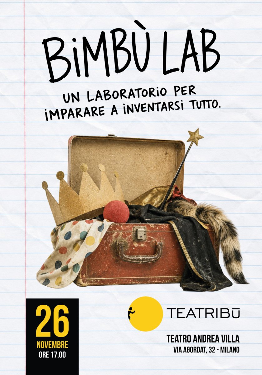 Locandina di BIMBU’ LAB – Il laboratorio di novembre