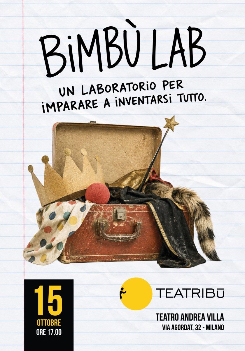 Locandina di BIMBU’ LAB – Il laboratorio di ottobre