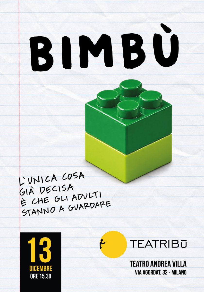 Locandina di BIMBU’ – Lo Spettacolo di dicembre