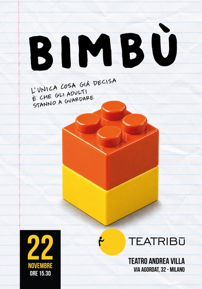 Locandina di BIMBU’ – Lo Spettacolo di novembre