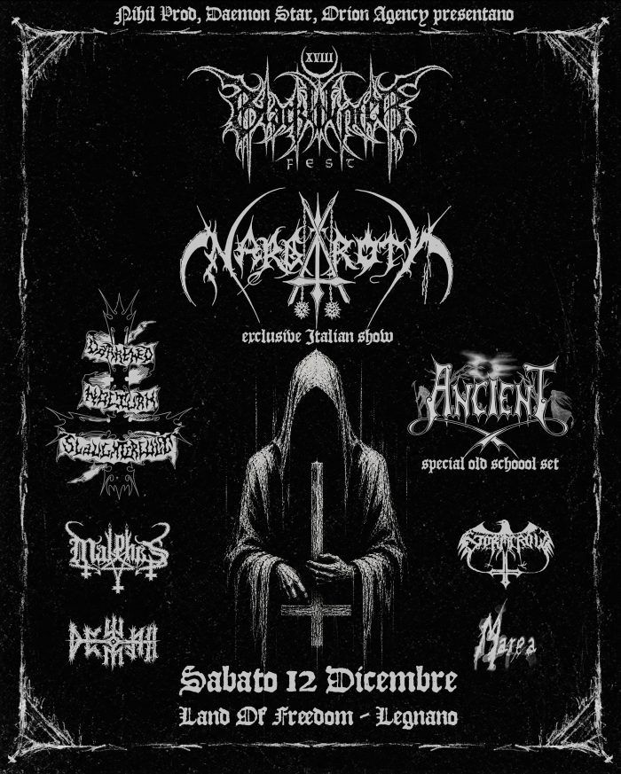 Locandina di BLACK WINTER FEST XVIII