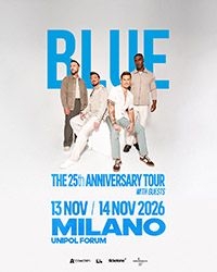 Locandina di BLUE – The 25th Anniversary Tour with guests