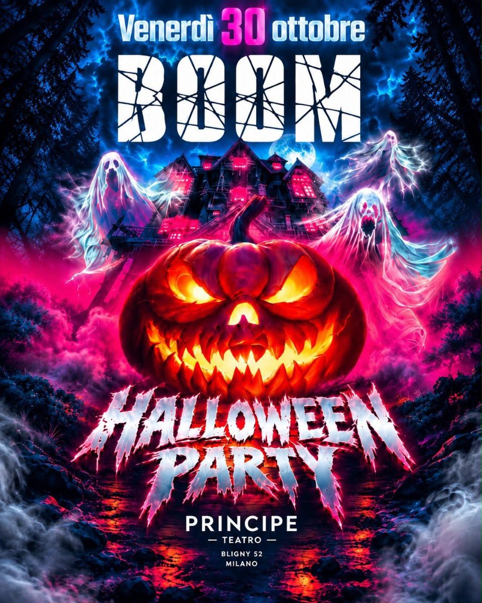 Locandina di BOOM HALLOWEEN PARTY