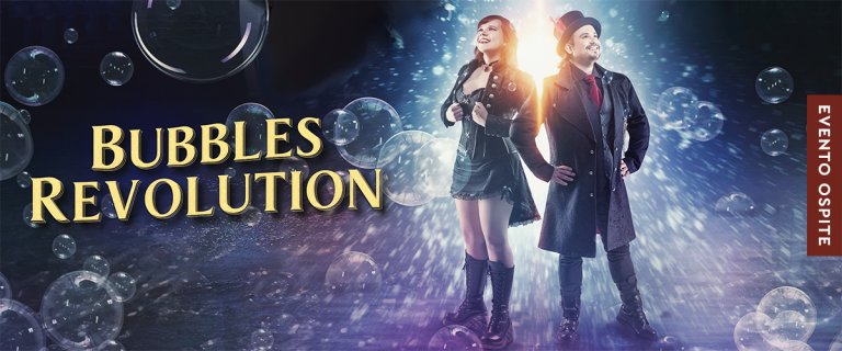 Locandina di Bubbles Revolution. Marco Zoppi e Rolanda Sabaliauskaite