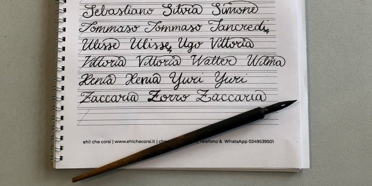 Locandina di Calligrafia Milton