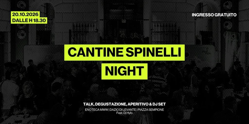 Locandina di Cantine Spinelli Night