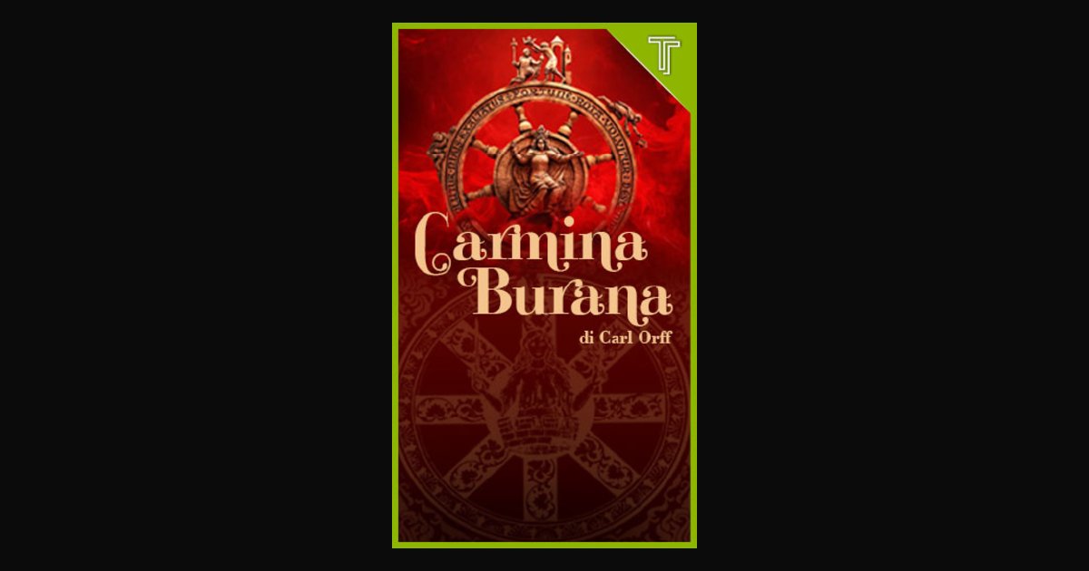Locandina di Carmina Burana