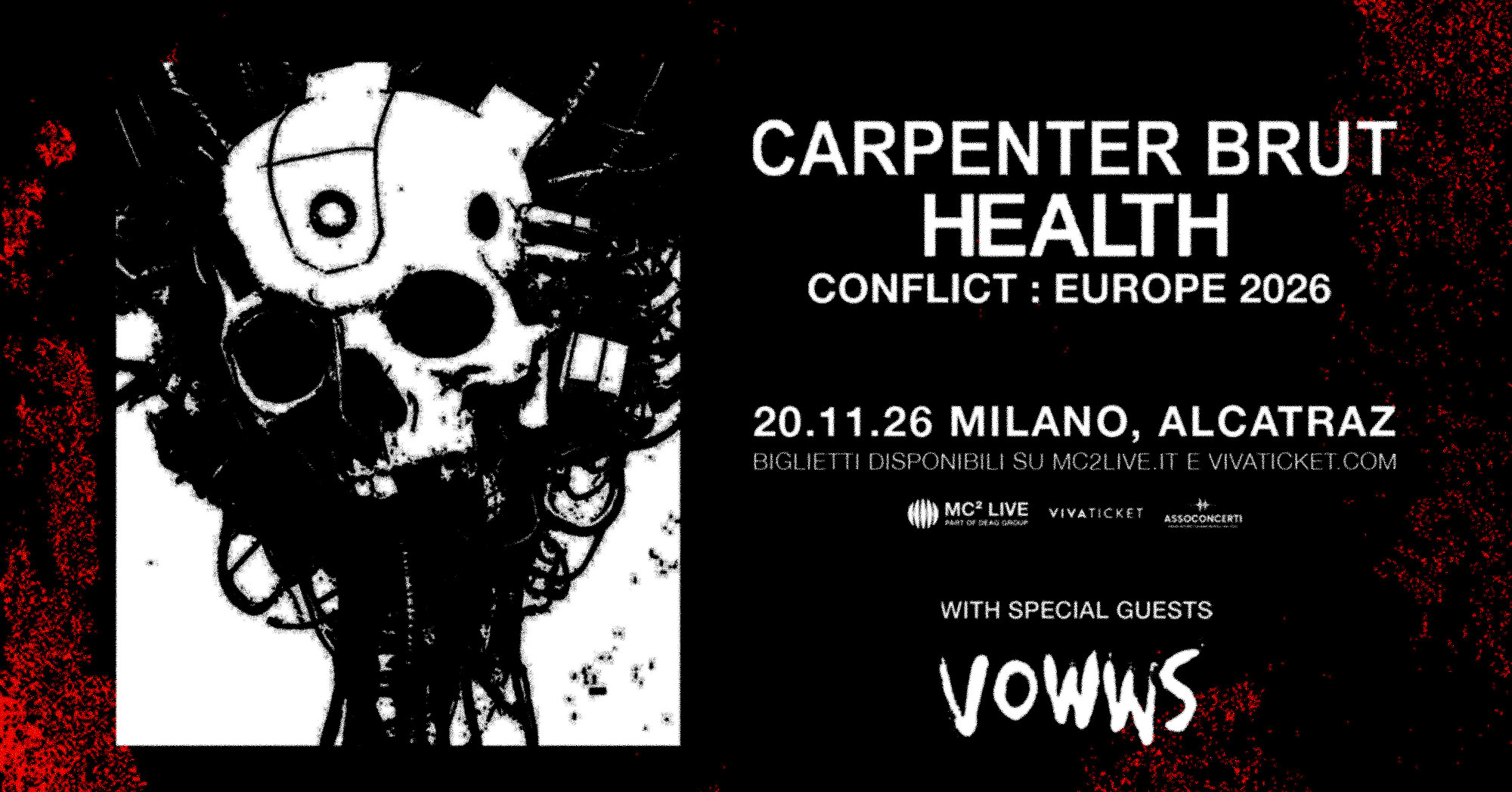 Locandina di CARPENTER BRUT e HEALTH