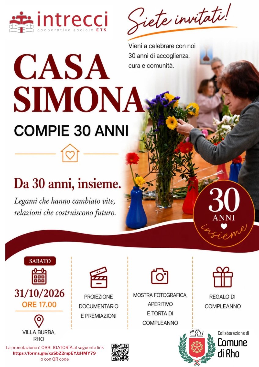 Locandina di Casa Simona compie 30 anni