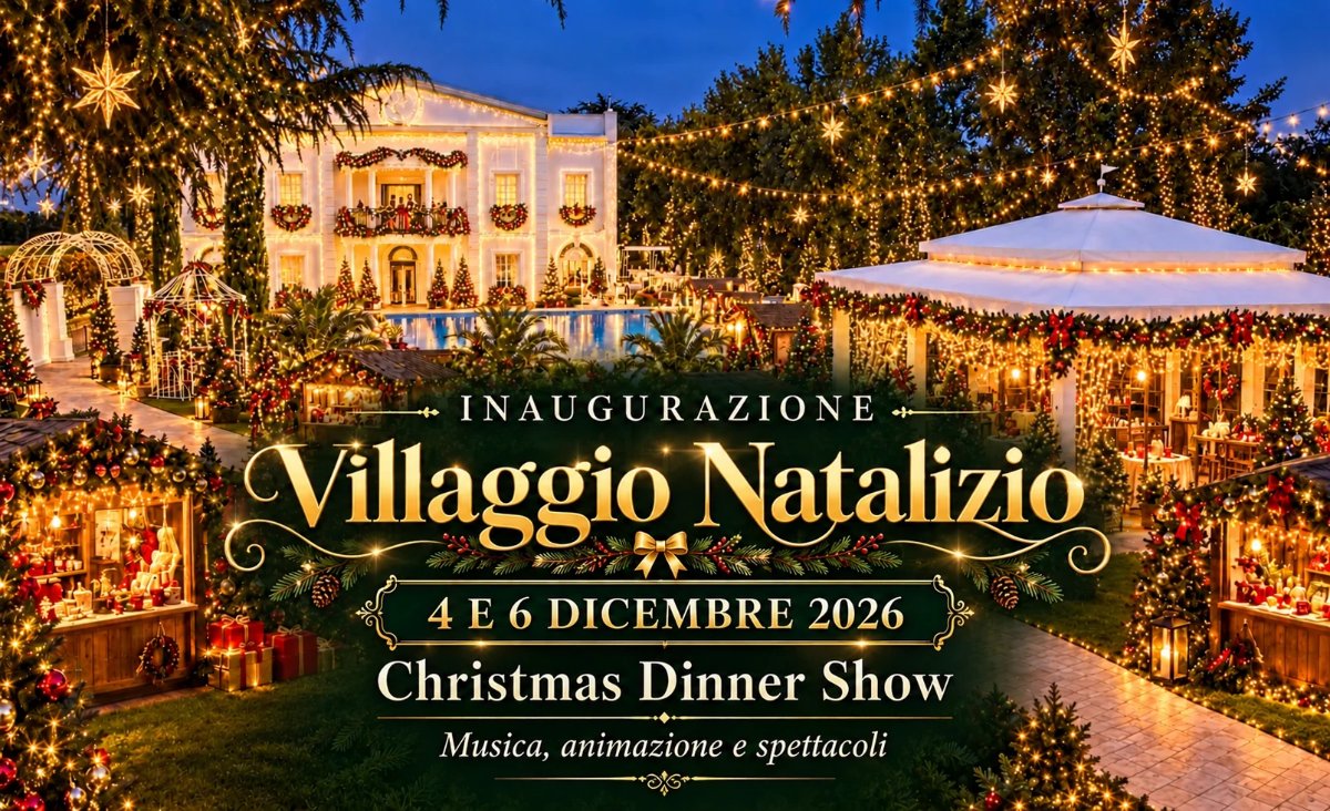 Locandina di Christmas Dinner Show a Villa ReNoir