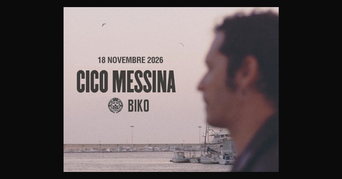 Locandina di Cico Messina in concerto