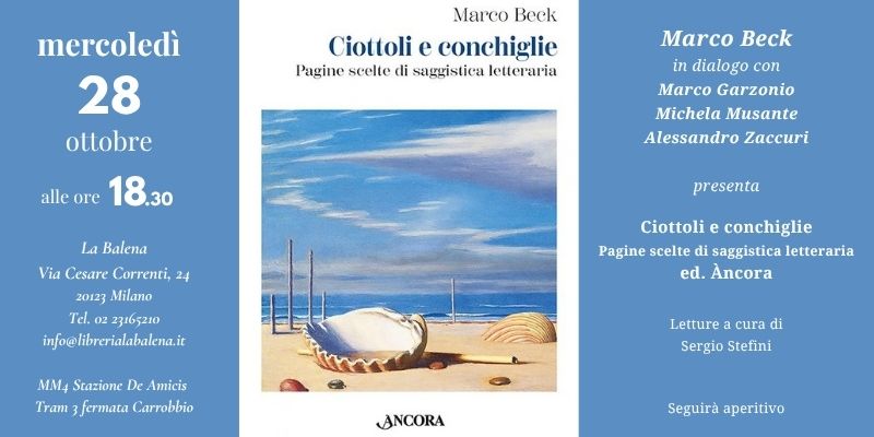 Locandina di “Ciottoli e conchiglie”