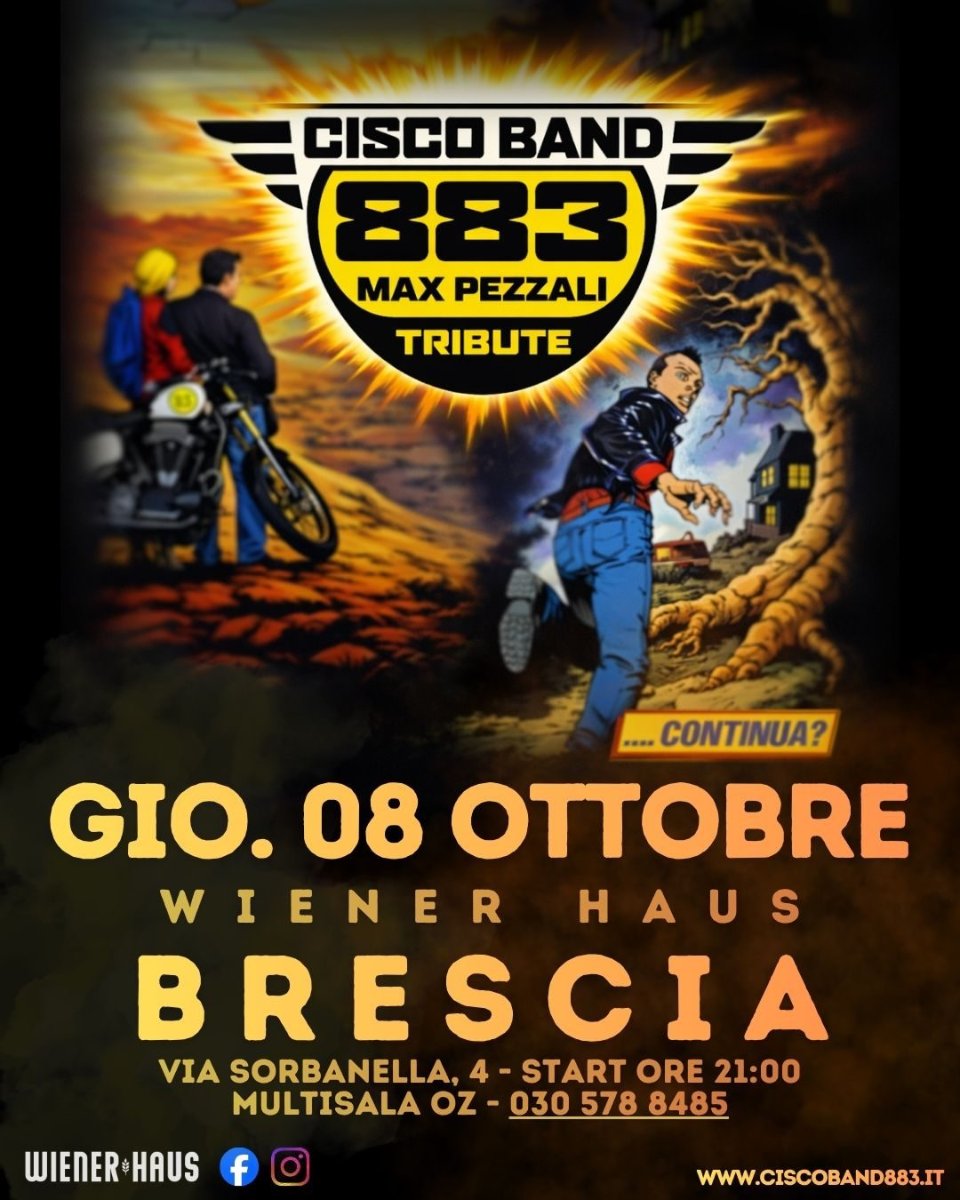 Locandina di Cisco Band 883 – Tributo a 883 e Max Pezzali