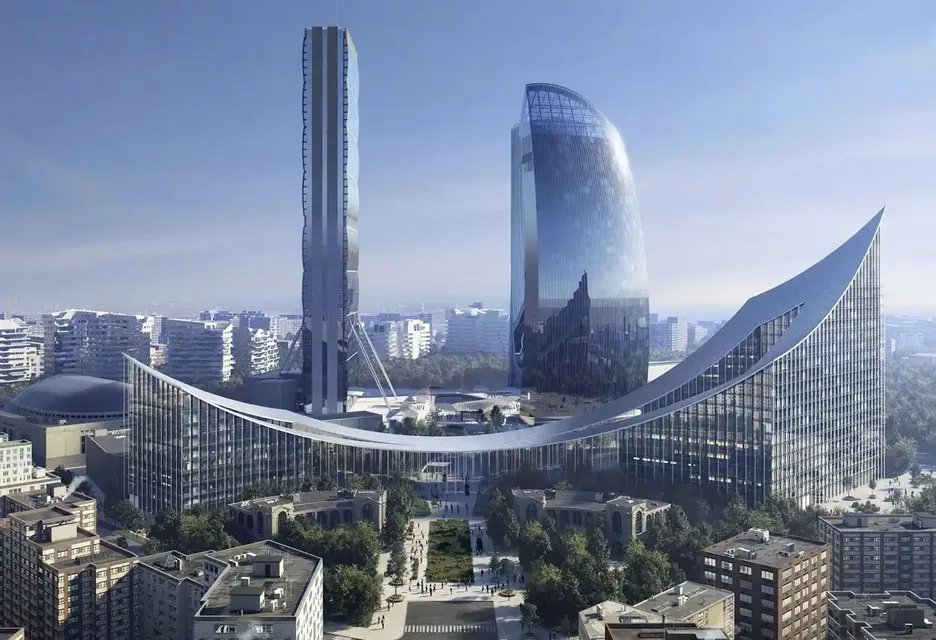 Locandina di CityLife: architettura contemporanea, verde e nuova Milano