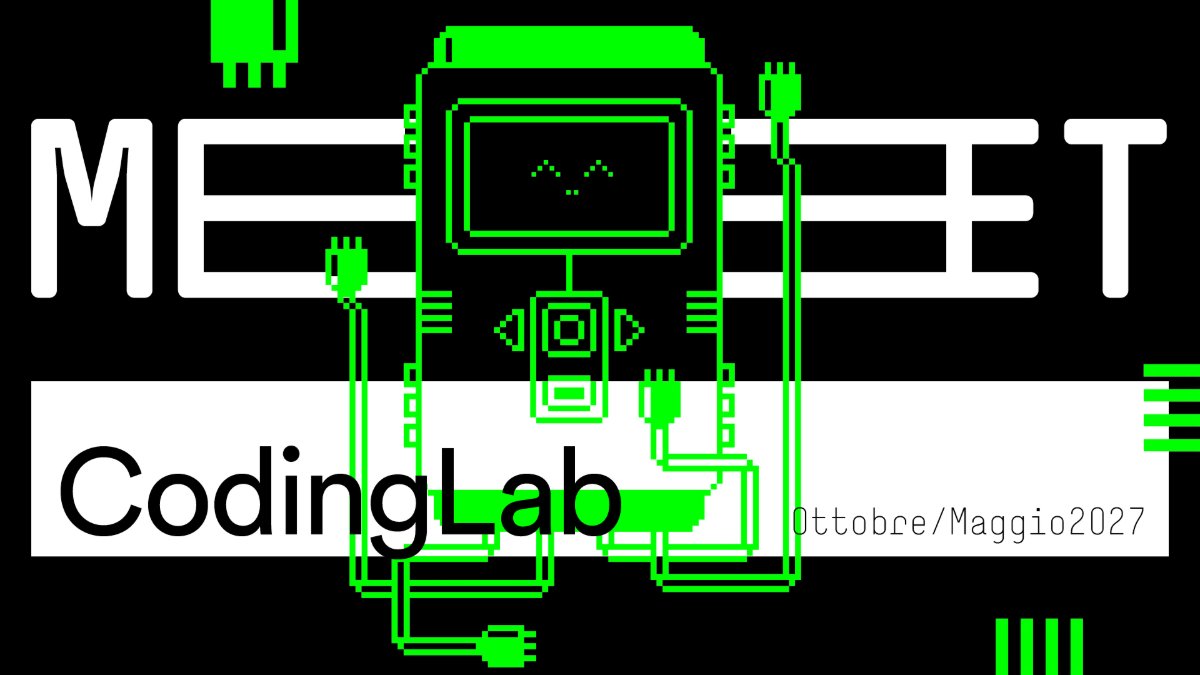 Locandina di Coding Lab: i doposcuola settimanali di robotica