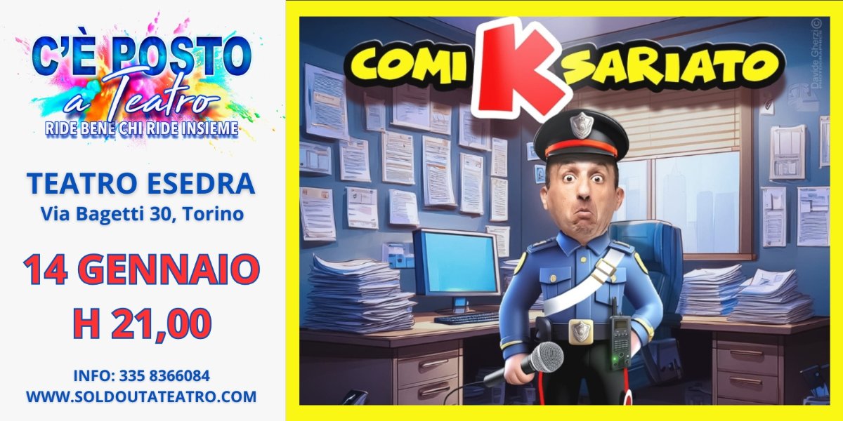 Locandina di COMIKSARIATO