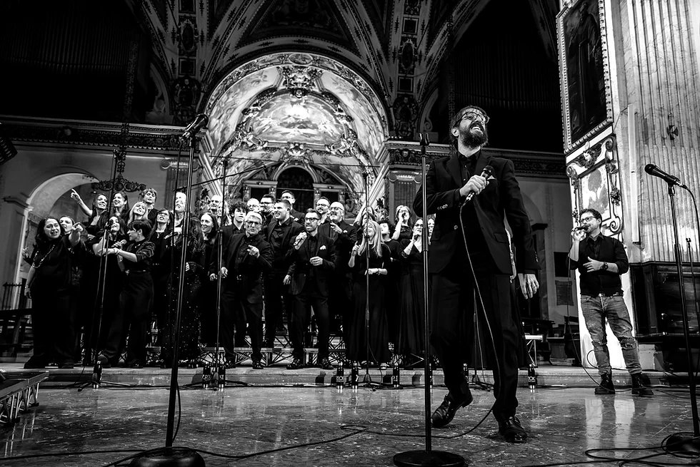 Locandina di Concerto Gospel - A sostegno dei giovani in difficoltà