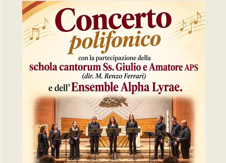 Locandina di Concerto Polifonico